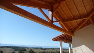 [:fr]Charpente terrasse ferme latine contre collé[:en]Laminated roof truss[:]